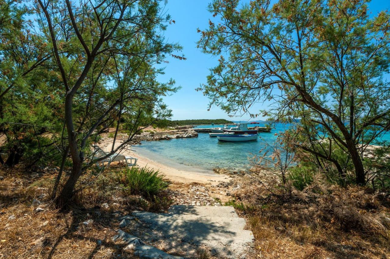Secluded Fisherman'S Cottage Cove Zuborovica, Pasman - 321 Mrljane エクステリア 写真