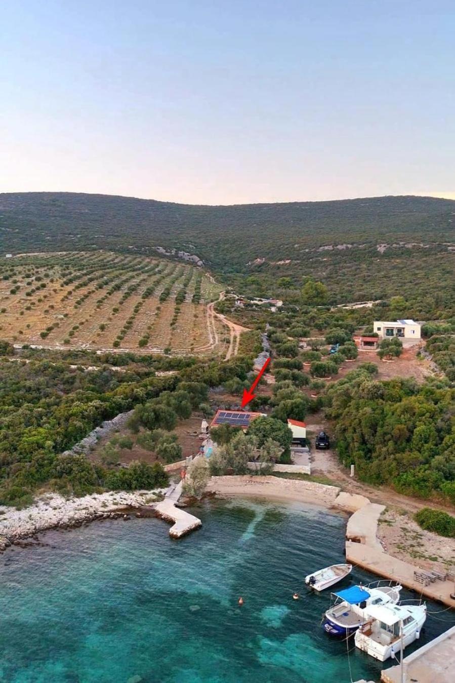 Secluded Fisherman'S Cottage Cove Zuborovica, Pasman - 321 Mrljane エクステリア 写真